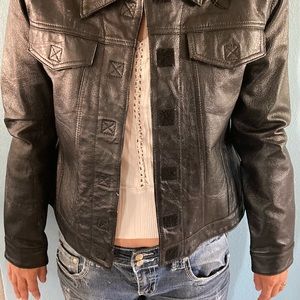 100% Genuine Women’s Leather Jacket